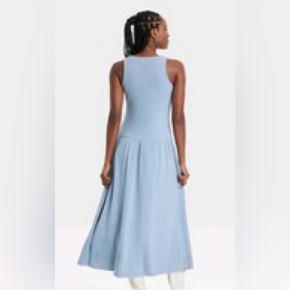 Universal Thread Gray Ribbed Tank Top - Picture 2 of 7